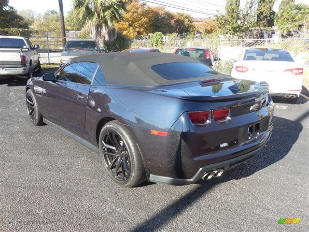 2013 Camaro ZL1 Convertible - Blue Ray Metallic / Black photo #7