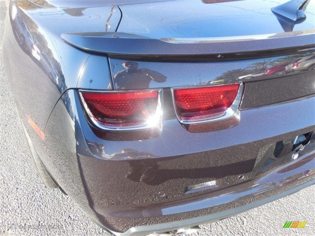 2013 Camaro ZL1 Convertible - Blue Ray Metallic / Black photo #10