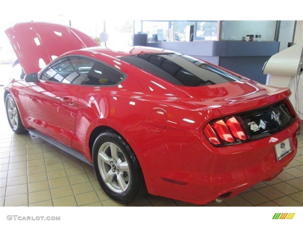 2015 Mustang V6 Coupe - Race Red / Ebony photo #6