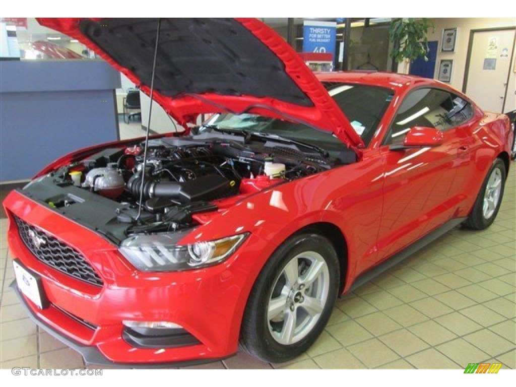 2015 Mustang V6 Coupe - Race Red / Ebony photo #7