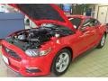 2015 Race Red Ford Mustang V6 Coupe  photo #7