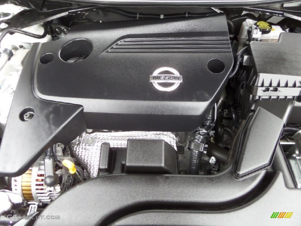 2014 Altima 2.5 SL - Pearl White / Charcoal photo #6