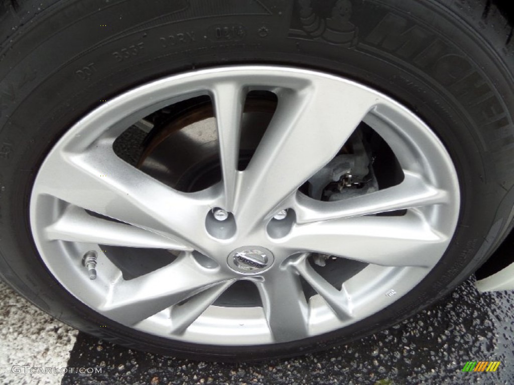 2014 Altima 2.5 SL - Pearl White / Charcoal photo #7
