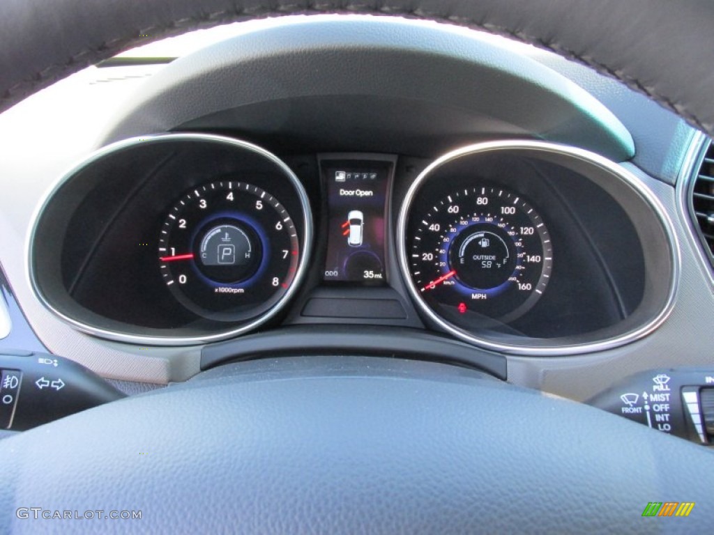 2015 Hyundai Santa Fe Limited Gauges Photo #99398428