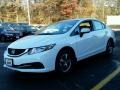 2015 Taffeta White Honda Civic SE Sedan  photo #1