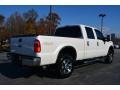 Oxford White - F250 Super Duty Lariat Crew Cab 4x4 Photo No. 3