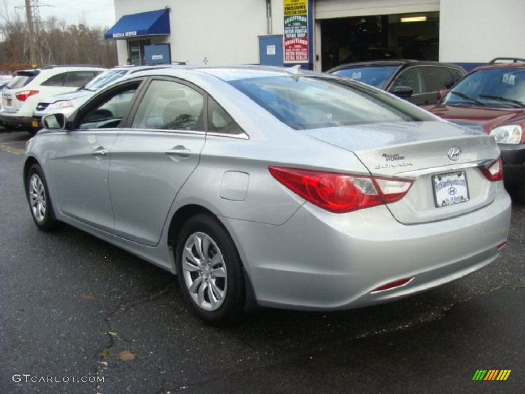 2012 Sonata GLS - Radiant Silver / Gray photo #6