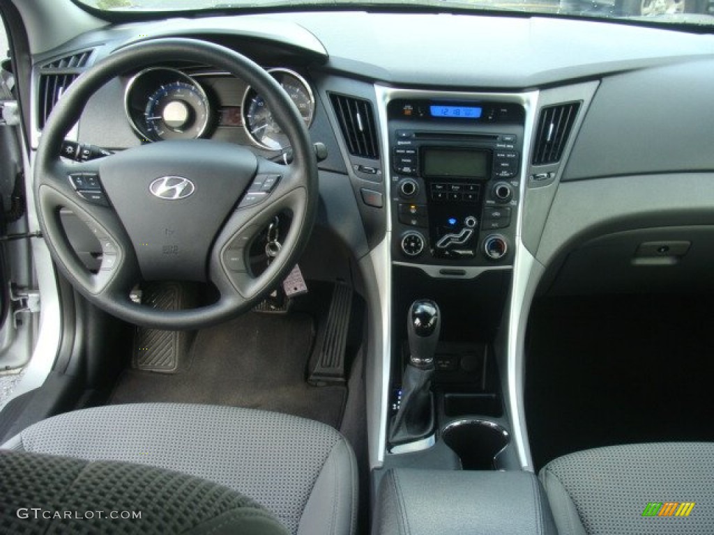 2012 Sonata GLS - Radiant Silver / Gray photo #11