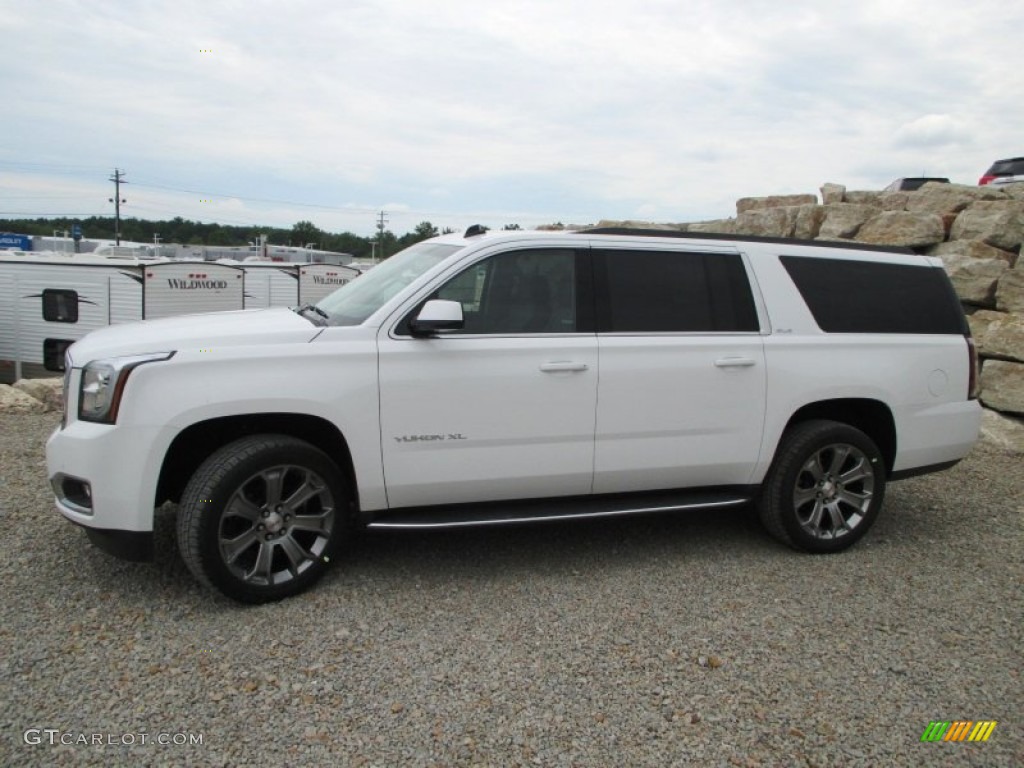 Summit White 2015 GMC Yukon XL SLE 4WD Exterior Photo #99403927