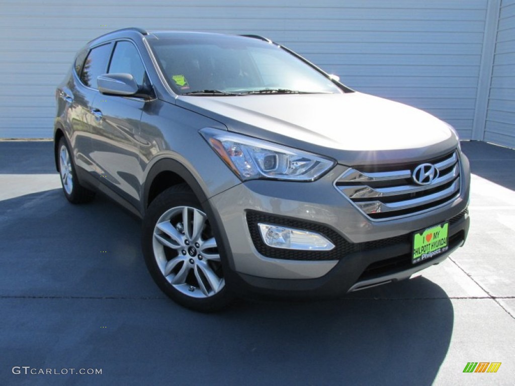 2015 Santa Fe Sport 2.0T - Mineral Gray / Gray photo #1