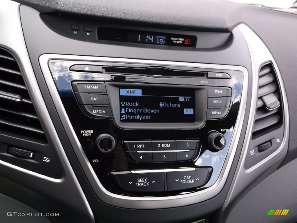 2015 Elantra SE Sedan - Shimmering Air Silver / Gray photo #10