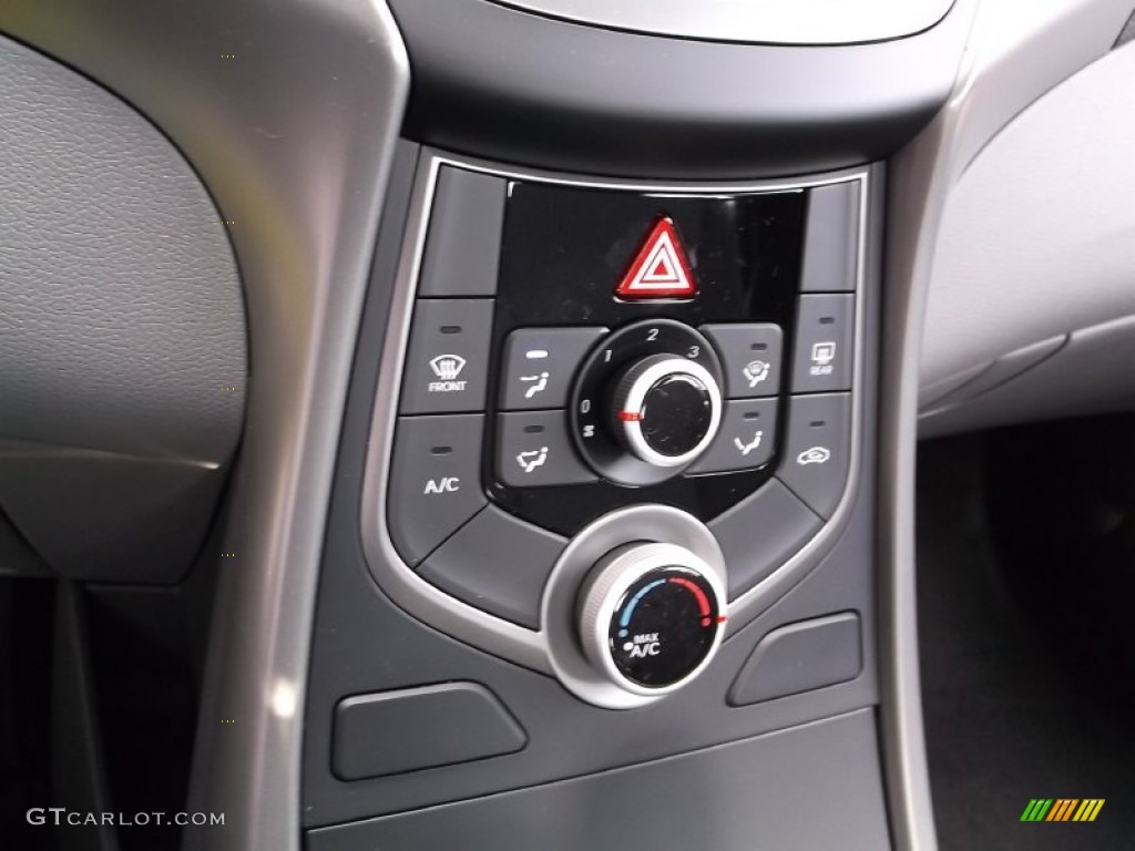 2015 Elantra SE Sedan - Shimmering Air Silver / Gray photo #11