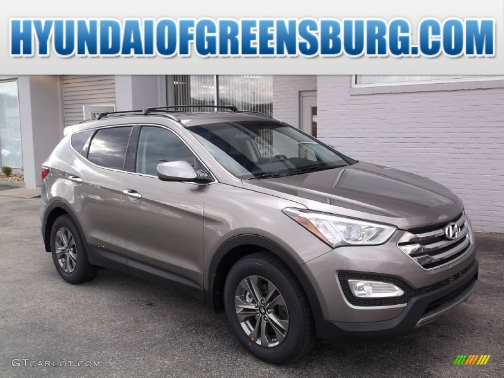 2015 Santa Fe Sport 2.4 AWD - Mineral Gray / Gray photo #1