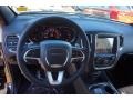 Black/Tan 2015 Dodge Durango Citadel Steering Wheel