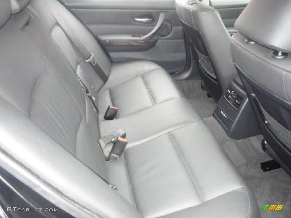2007 3 Series 335i Sedan - Jet Black / Black photo #35
