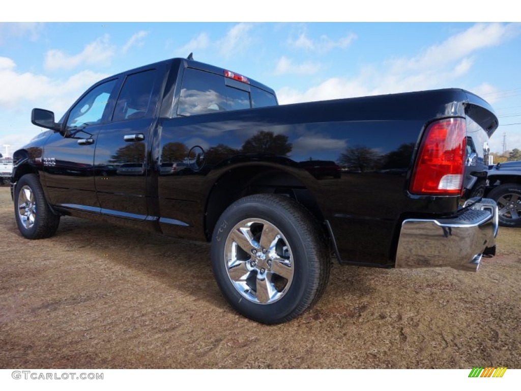 Black 2015 Ram 1500 Big Horn Quad Cab Exterior Photo #99405377