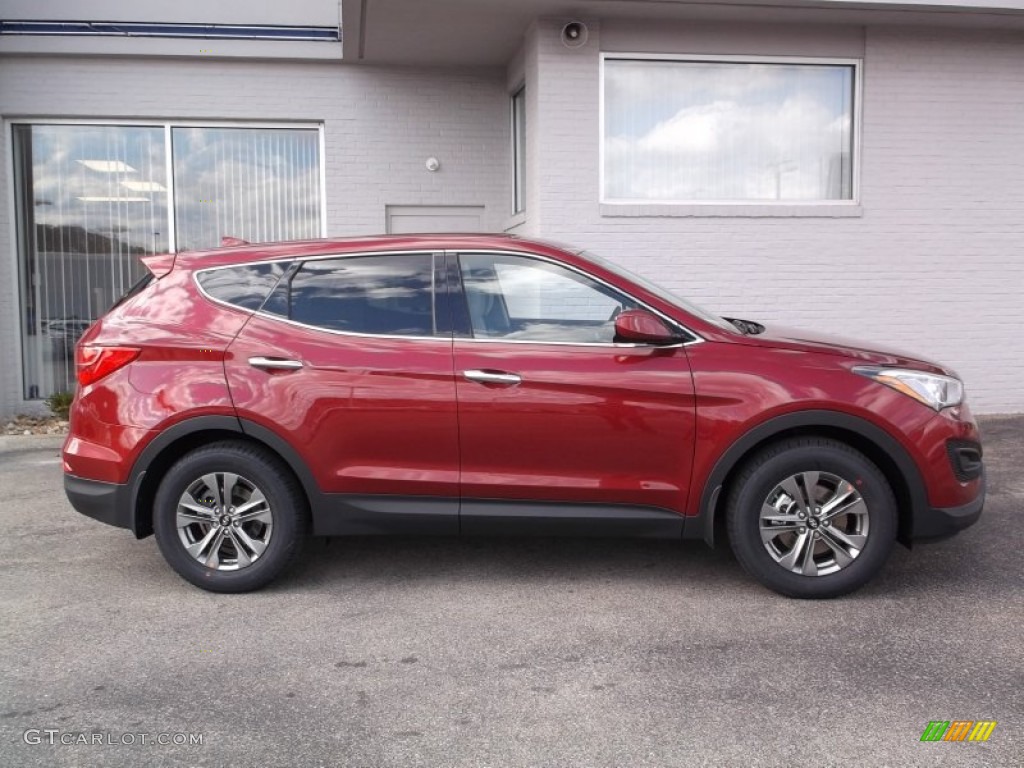 Serrano Red 2015 Hyundai Santa Fe Sport 2.4 AWD Exterior Photo #99405908