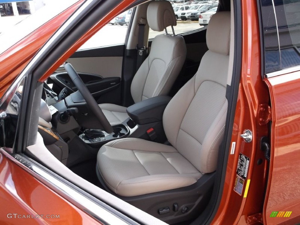 Beige Interior 2015 Hyundai Santa Fe Sport 2.0T AWD Photo #99407102
