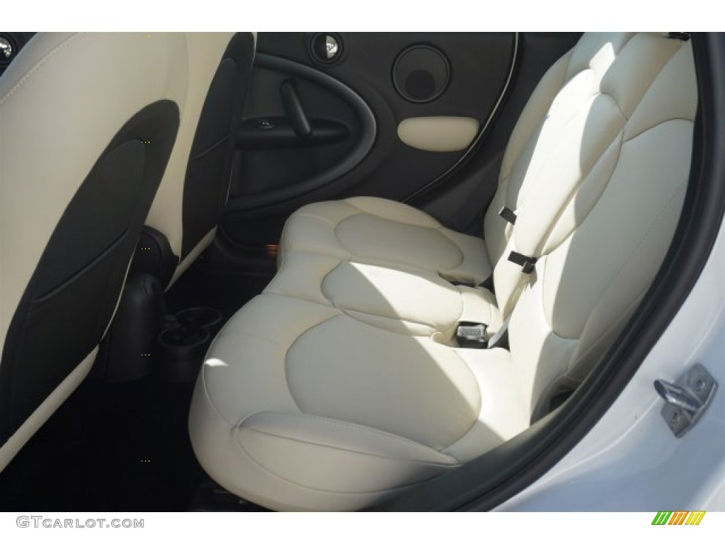 Gravity Polar Beige Leather Interior 2015 Mini Countryman Cooper S All4 Photo #99408278