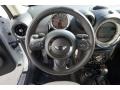 2015 Mini Countryman Gravity Polar Beige Leather Interior Steering Wheel Photo