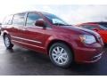 2015 Deep Cherry Red Crystal Pearl Chrysler Town & Country Touring  photo #4