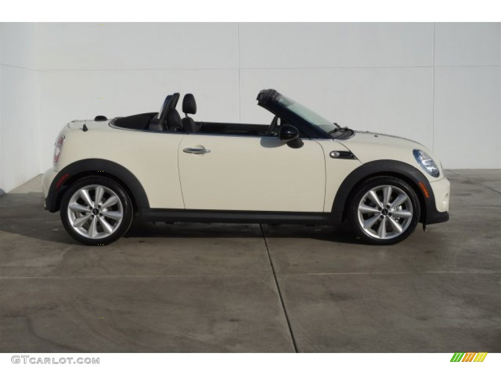 Pepper White 2015 Mini Roadster Cooper Exterior Photo #99408581