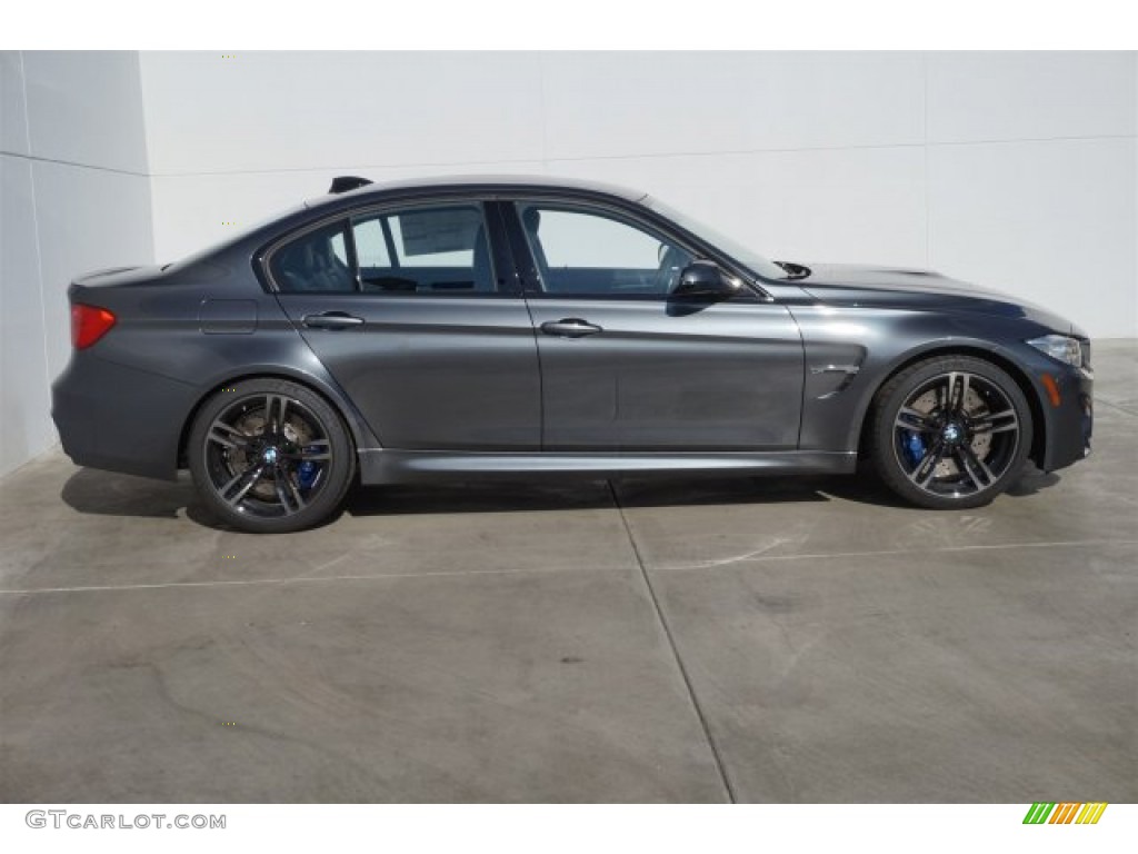 Mineral Grey Metallic 2015 BMW M3 Sedan Exterior Photo #99408767