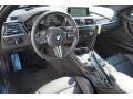 Black 2015 BMW M3 Sedan Interior Color