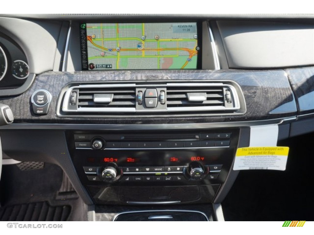 2015 7 Series 750i Sedan - Carbon Black Metallic / Black photo #7