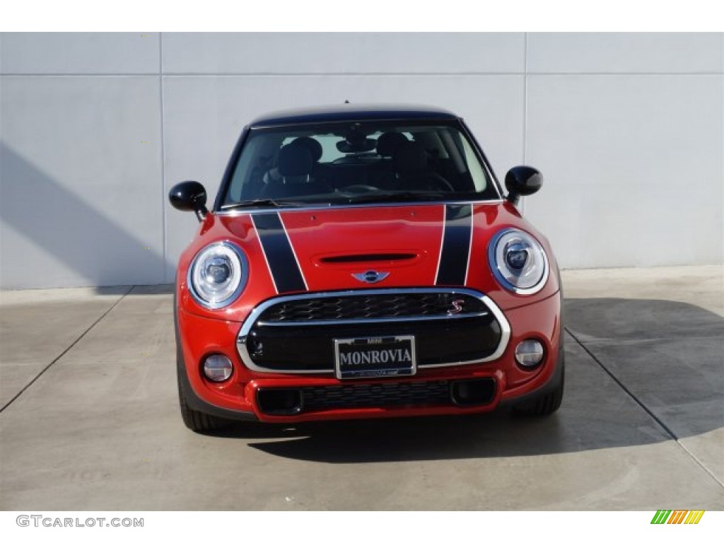 2015 Cooper S Hardtop 2 Door - Blazing Red Metallic / Carbon Black photo #3