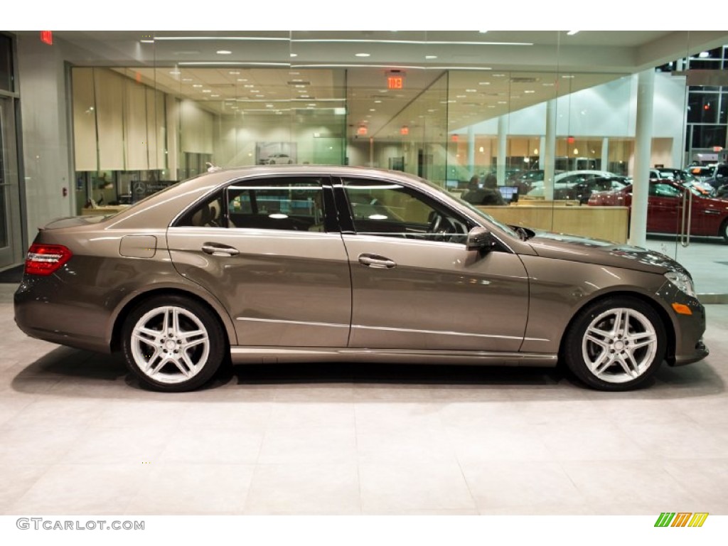 Indium Grey Metallic 2013 Mercedes-Benz E 350 4Matic Sedan Exterior Photo #99411011