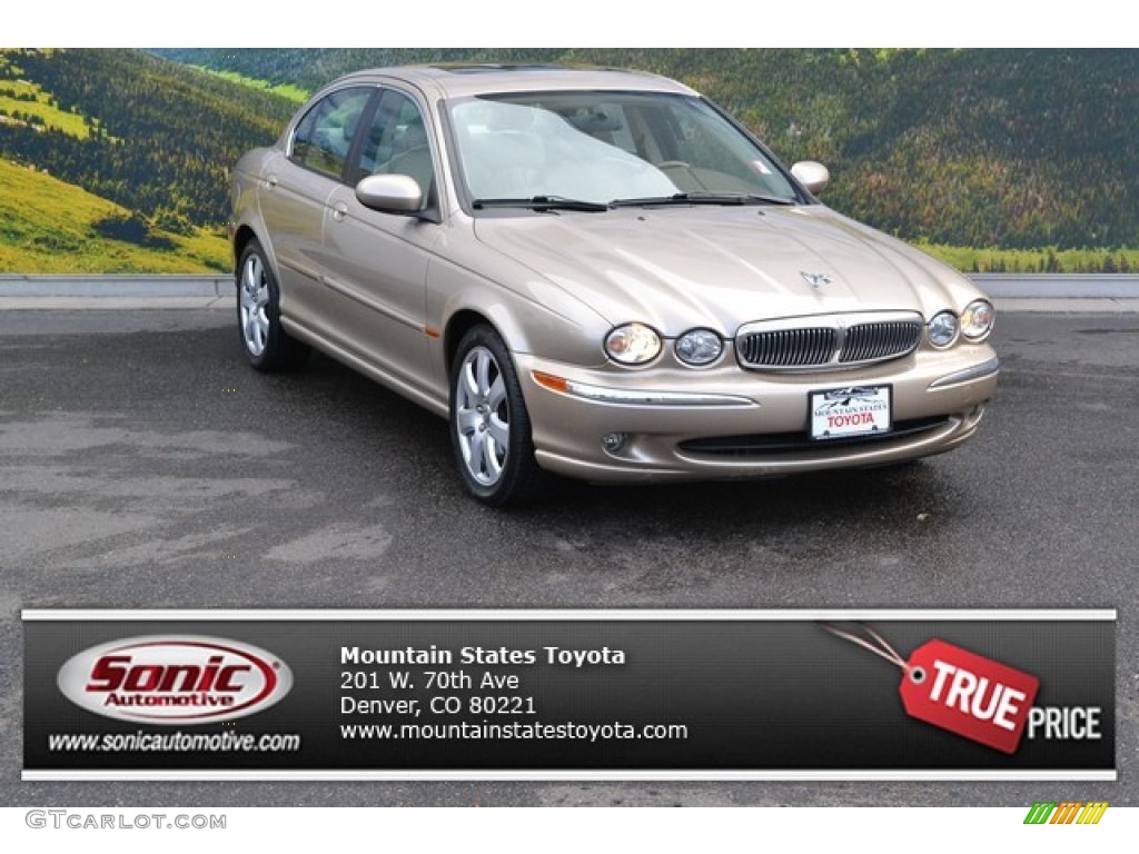 2005 X-Type 3.0 - Topaz Metallic / Barley photo #1