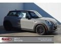 2015 Moonwalk Gray Metallic Mini Cooper Hardtop 2 Door  photo #1