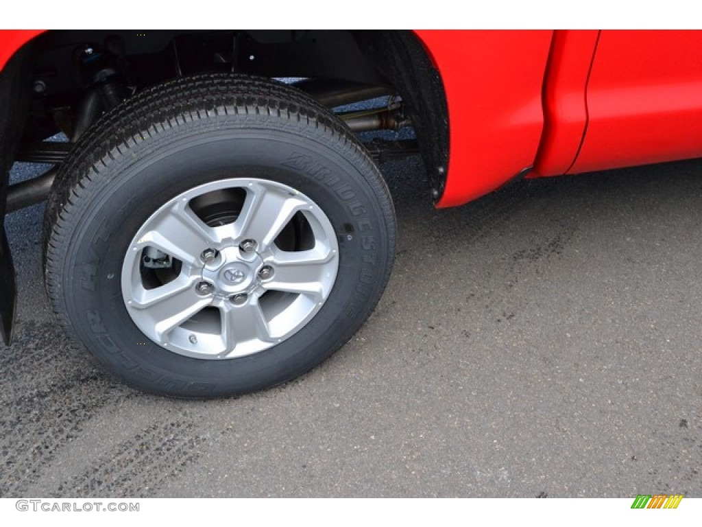 2015 Tundra SR5 CrewMax 4x4 - Radiant Red / Graphite photo #9