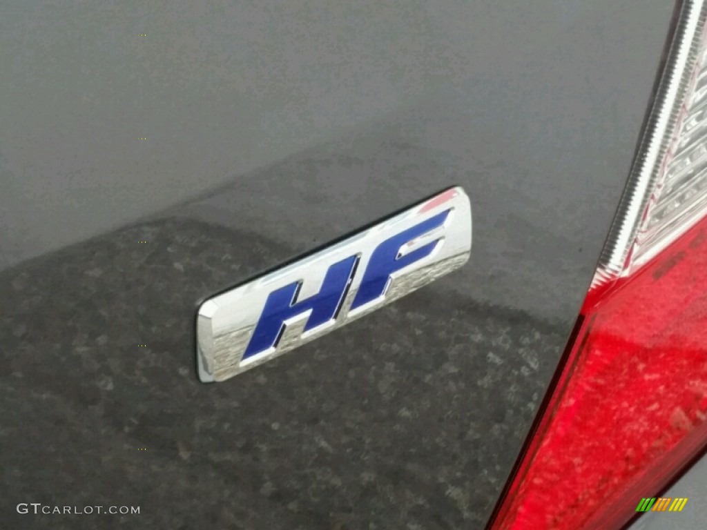 2012 Civic HF Sedan - Polished Metal Metallic / Gray photo #9
