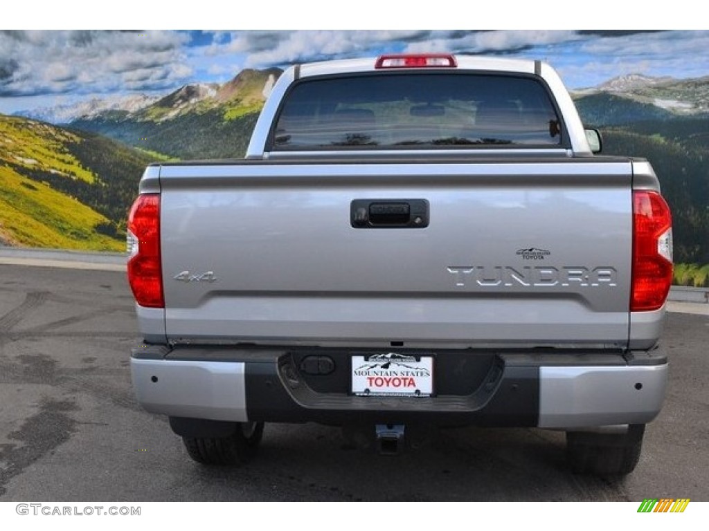 2015 Tundra Limited CrewMax 4x4 - Silver Sky Metallic / Black photo #4