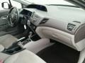 2012 Polished Metal Metallic Honda Civic HF Sedan  photo #28