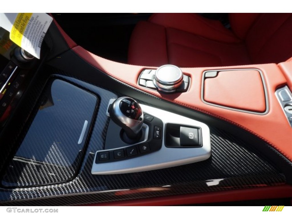 2015 M6 Gran Coupe - Black Sapphire Metallic / Sakhir Orange/Black photo #7