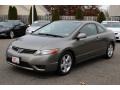 2008 Galaxy Gray Metallic Honda Civic EX-L Coupe  photo #7