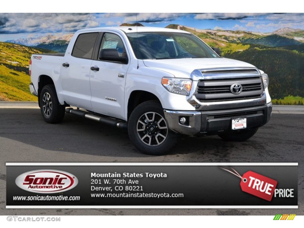 2015 Super White Toyota Tundra Sr5 Crewmax 4x4 99416963