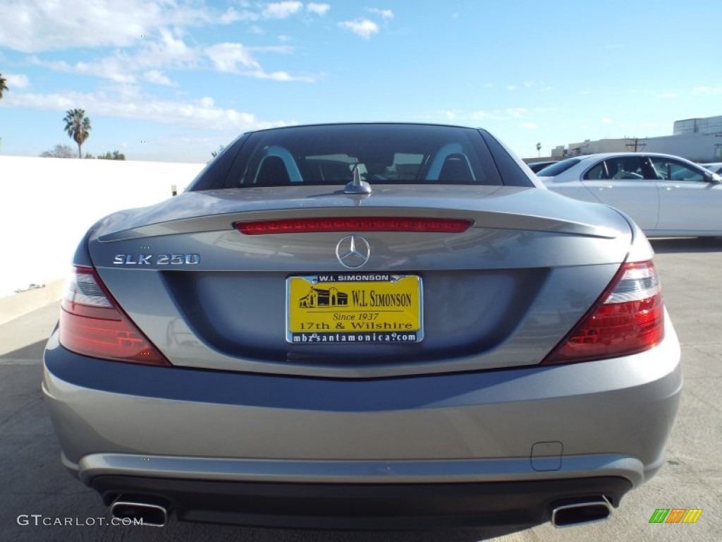 2015 SLK 250 Roadster - Palladium Silver Metallic / Ash/Black photo #9
