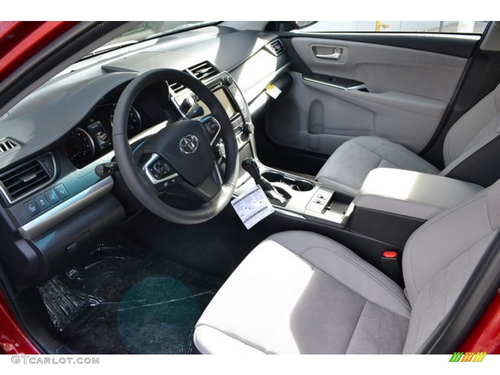 2015 Camry XSE V6 - Ruby Flare Pearl / Ash photo #5