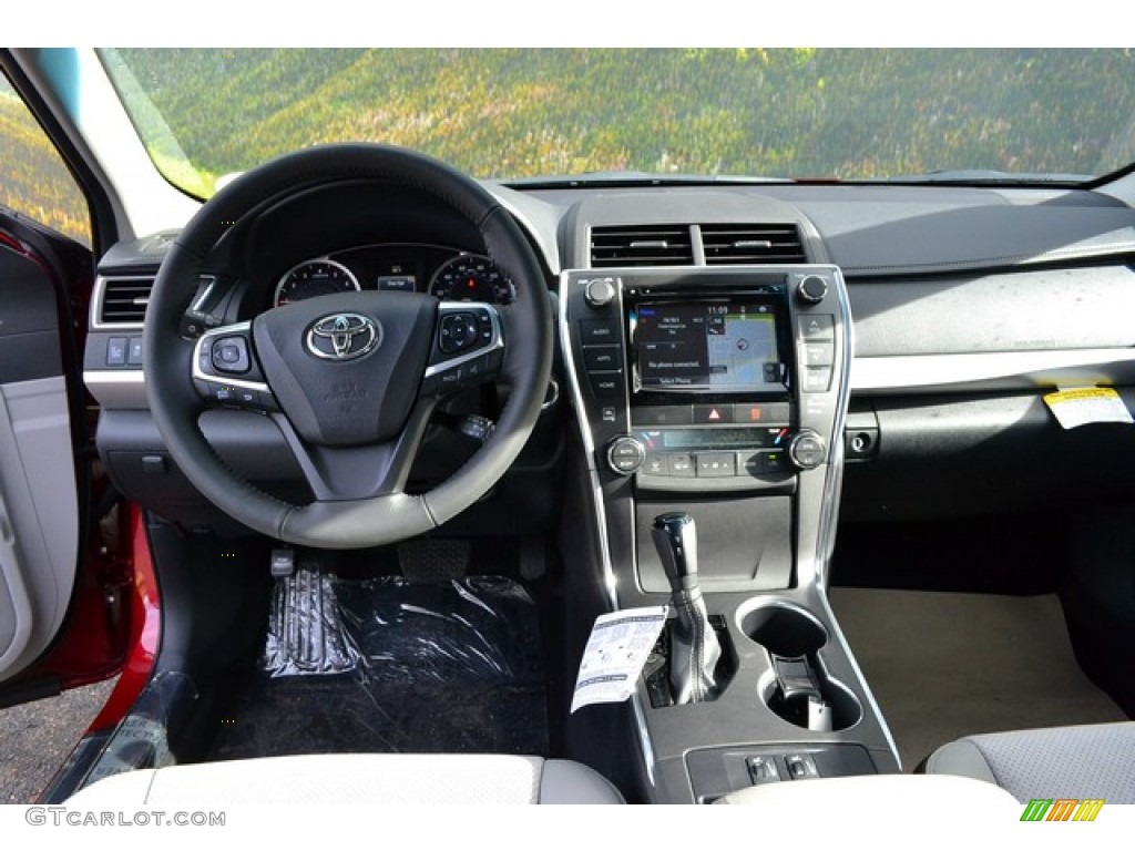 2015 Camry XSE V6 - Ruby Flare Pearl / Ash photo #6