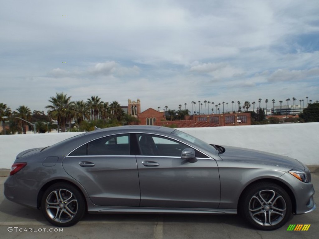 Palladium Silver Metallic 2015 Mercedes-Benz CLS 400 Coupe Exterior Photo #99426691
