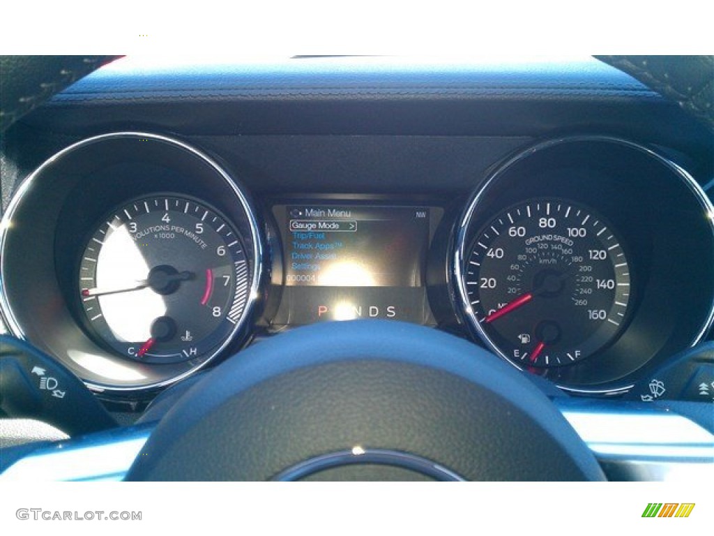 2015 Mustang V6 Coupe - Guard Metallic / Ebony photo #20