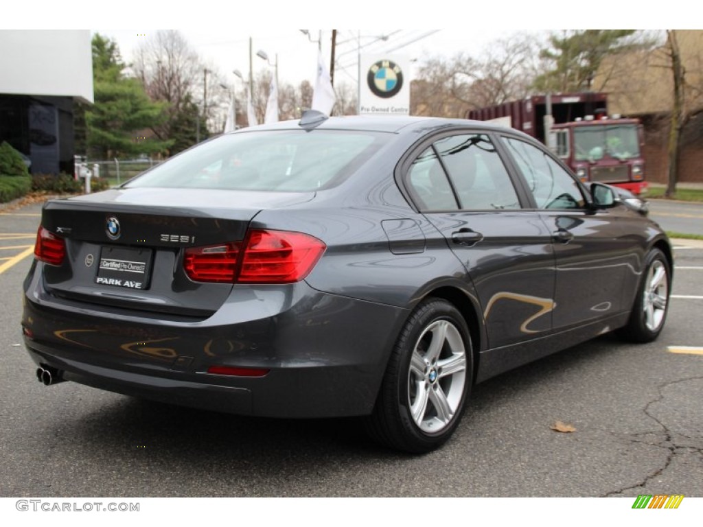 2014 3 Series 328i xDrive Sedan - Mineral Grey Metallic / Black photo #3