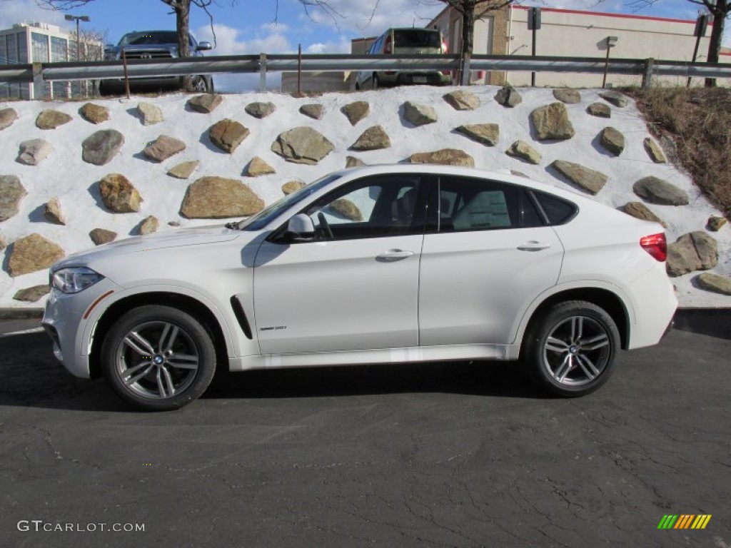 Alpine White 2015 BMW X6 xDrive35i Exterior Photo #99428560