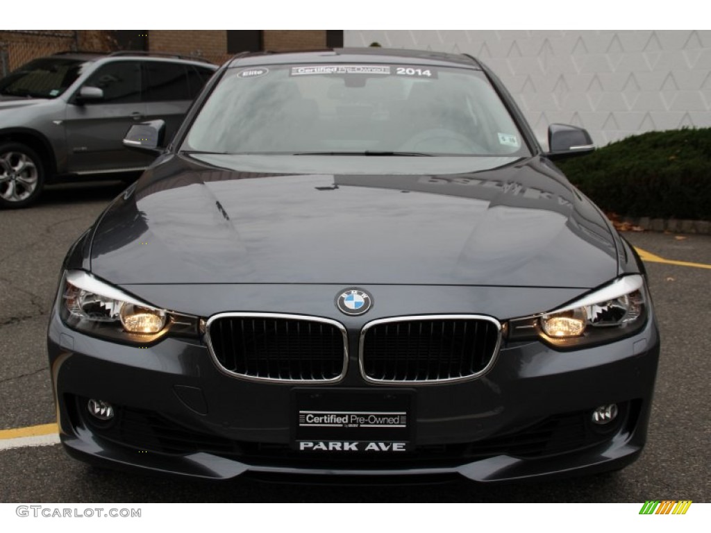 2014 3 Series 328i xDrive Sedan - Mineral Grey Metallic / Black photo #8