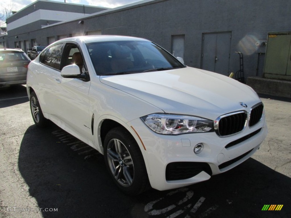 Alpine White 2015 BMW X6 xDrive35i Exterior Photo #99428707