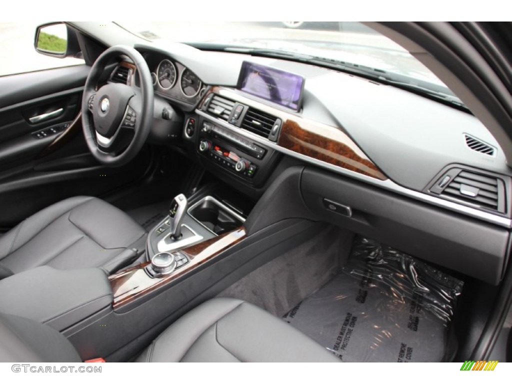 2014 3 Series 328i xDrive Sedan - Mineral Grey Metallic / Black photo #28